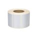 Etykiety poliester 50x30mm srebrne (1000) [1]