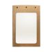 Identyfikator 105x148  tektura brąz +wkład biały (50) [3]