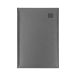 Kalendarz ksiażkowy A4+notes srebrny Aluminium Standard Tygodniowy [1]