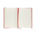 Notatnik A6/80 kratka czerwony z gumką Grand [2]