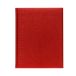 Kalendarz książkowy A4 Lux- C czerwony tygodniowy [1]