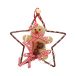 Dekoracja świąteczna zawieszka gwiazda/piernik Brewis [2]