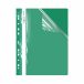 Skoroszyt sztywny z perforacją A4/ECOnomy zielony Biurfol STP-02 [1]