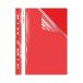 Skoroszyt sztywny z perforacją A4/ECOnomy czerwony Biurfol STP-02 [1]
