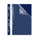 Skoroszyt sztywny z perforacją A4/ECOnomy granat Biurfol STP-02 [1]