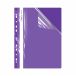 Skoroszyt sztywny z perforacją A4/ECOnomy fiolet Biurfol STP-02 [1]