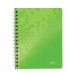 Kołonotatnik A5/80 kratka jasnozielony NewWOW Leitz [2]