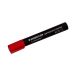 Marker permanentny 2.0-5.0mm czerwony ścięty Staedtler 350 [1]