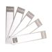 Etykiety do segregatora 30x152mm - wsuwane białe - 25 etykiet w opakowaniu VauPe [1]