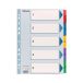 Przekładki kartonowe A4 1-5 kolorowe Mylar [1]