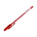 Długopis żelowy 0.5mm czerwony Student Toma TO-071 [2]