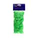 Pompon akrylowy zielone mix (24) [1]
