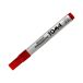 Marker permanentny 1.5mm czerwony ścięty Toma TO091 [1]