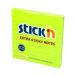 Karteczki samoprzylepne 101x101/90 zielone neon StickN 21505 [1]