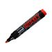 Marker permanentny 1.2-1.8mm czerwony okrągły Uni PM122 [1]