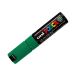 Marker plakatowy 8mm zielony ścięty Posca PC8K [2]