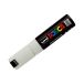 Marker plakatowy 8mm biały ścięty Posca PC-8K [1]