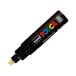 Marker plakatowy 8mm czarny ścięty Posca PC-8K [2]