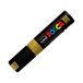 Marker plakatowy 8mm złoty ścięty Posca PC-8K [1]