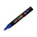 Marker plakatowy 1.8-2.5mm niebieski okrągły Posca PC5M [2]