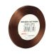 Wstążka dekoracyjna satynowa 6mm/32m brązowa Brewis 142 [1]