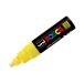 Marker plakatowy 8mm żółty ścięty Posca PC-8K [2]