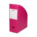 Pojemnik czasopisma 100mm różowy/Pink PCV Biurfol [2]