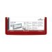 Tabliczka informacyjna 149x52.5 czerwona Durable Click Sign [1]