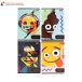 Zeszyt A5/32 kratka laminat Emoji Unipap [3]