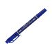 Marker CD 0.4-0.9mm niebieski dwustronny Pentel N75W [1]