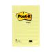 Karteczki samoprzylepne 102x152 żółty kratka P-it [1]