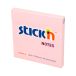 Karteczki samoprzylepne 76x76/100 różowy pastel Stick 21148 [1]