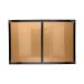 Tablica kredowo-magnetyczna z wzorkiem + korek 60x40 2w1 [3]