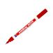 Marker permanentny 0.75mm czerwony okrągły Edding 404 [2]