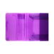 Teczka gumka A4 transparentna fioletowa Patio PAT4003S [3]