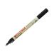 Marker permanentny 1.00mm czarny okragły Edding 25 EkoLine [2]