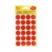 Etykiety oznaczeniowe fi18 czerwone Kropki (96) [1]