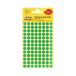 Etykiety oznaczeniowe fi8 zielone Kropki 3012 (416) [1]
