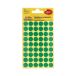 Etykiety oznaczeniowe fi12 zielone Kropki 3143 (270) [1]