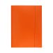 Teczka gumka A4 pomarańcz lakierowana Interdruk [1]