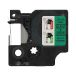 Taśma 12mmx7m czarno/zielona Dymo 45019 [2]