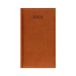 Kalendarz kieszonkowy 92x155 Lux brązowy [1]