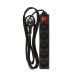 Listwa zasilająca 5g 3m czarna Omega Socket 41106 [1]