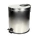 Kosz na śmieci z pedałem 20l stal błyszcząca KP20-l [1]