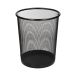Kosz na śmieci 10l czarny siatka metal Tetis BV513-V [1]