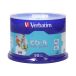 Płyta CD-R cake - 50szt - 52x Verbatim 700MB Printable Azo [1]