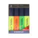 Zakreślacz 3kol + żółty gratis Texsurfer Staedtler S364SWP4P [1]