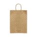 Torebki papierowe 33x10x24 złote kropki Kraft - 5szt. [1]