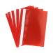 Skoroszyt sztywny A5/PVC czerwony (10) SH-08 [3]