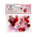 Pompon 15mm koronkowy 6kol Astra - 30szt. [1]